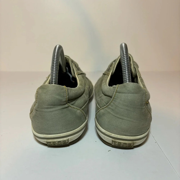 Taos Moc Star Womens Size 11 Distressed Sage Lace Up Shoe Casual Sneaker - Picture 7 of 9